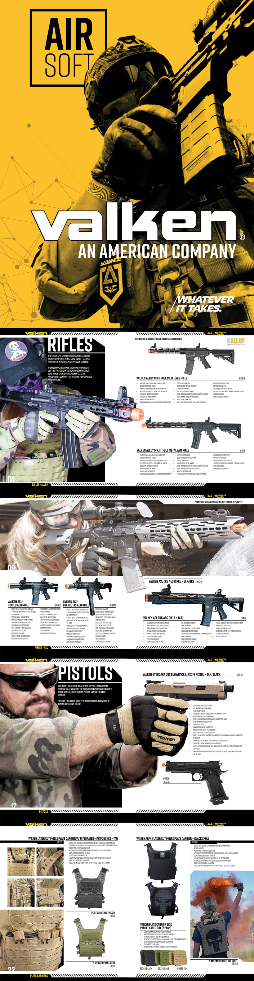 Valken Catalog-Airsoft 2023