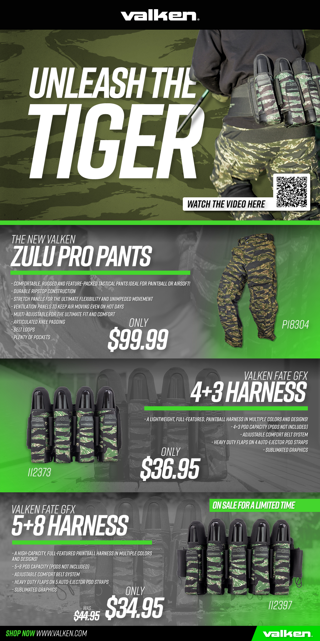 Valken Marketing-Email Zulu Tiger Pants