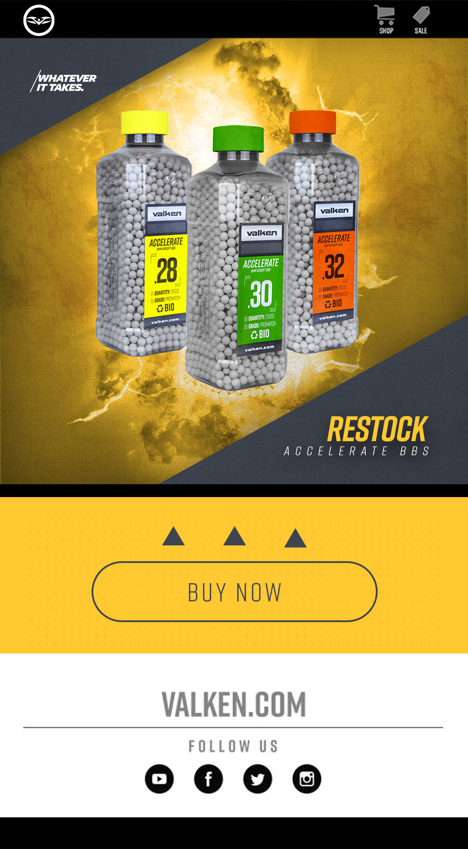 Valken Marketing-Email BBs Restock