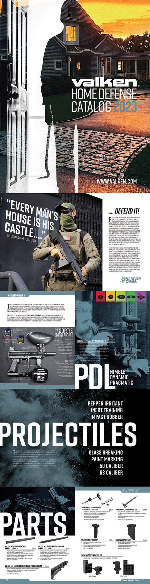 Valken Marketing-2023 Home Defense Catalog