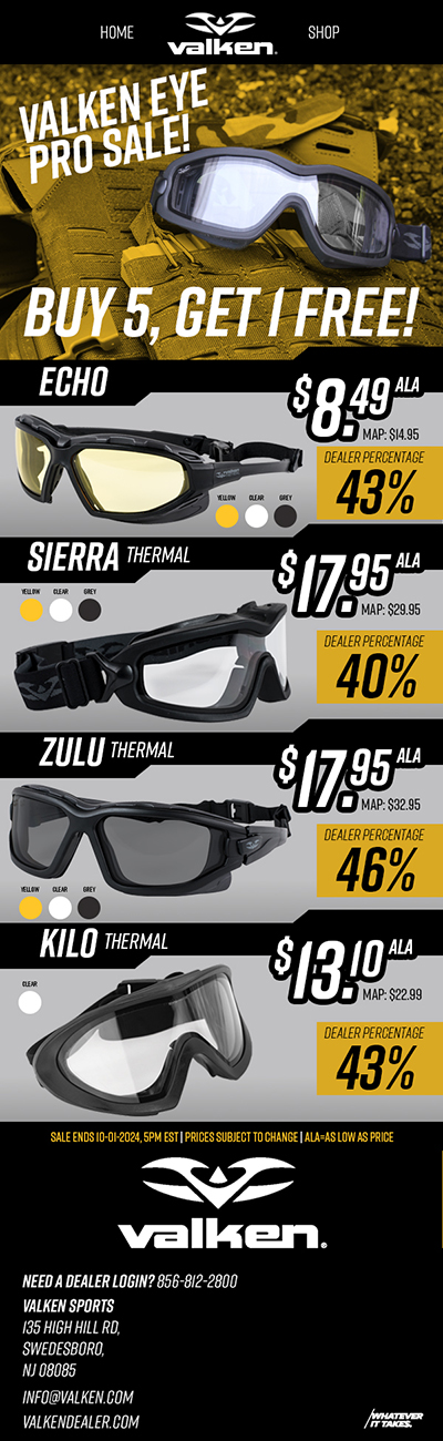 Valken Email Marketing-Eye Protection