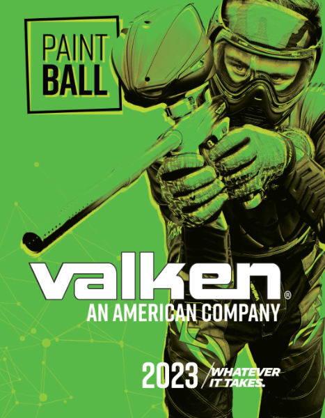 Downloadable PDF of Valken Paintball Catalog 2022-2023