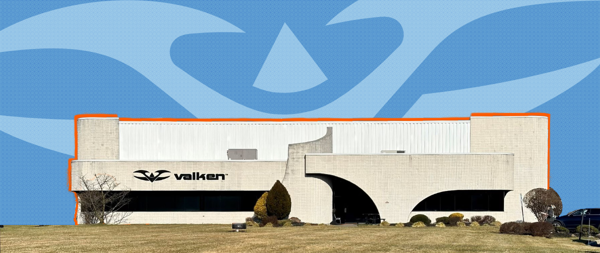 The former Valken office building in NJ.