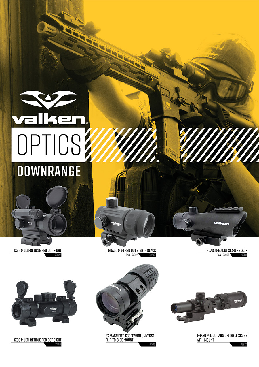Valken Dealer Social Media Post graphics for optics.